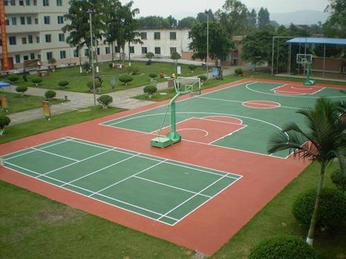 硅pu籃球場 硅pu籃球場