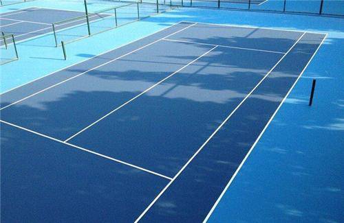 硅PU網球場 硅PU網球場