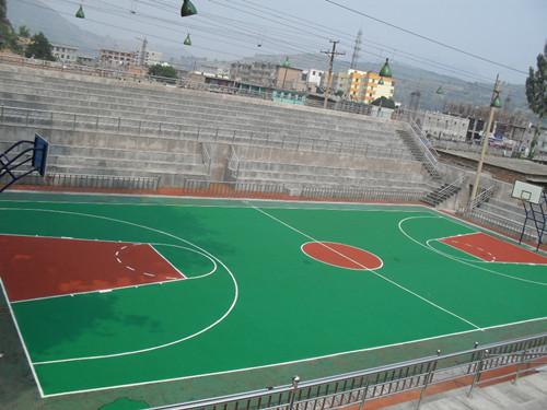 硅PU籃球場 硅PU籃球場
