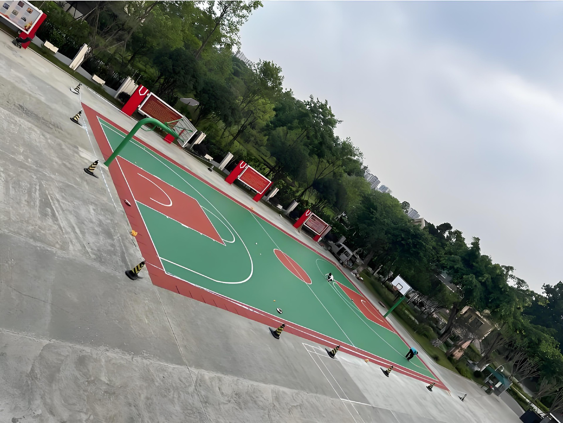 籃球場硅PU材料 籃球場硅PU材料