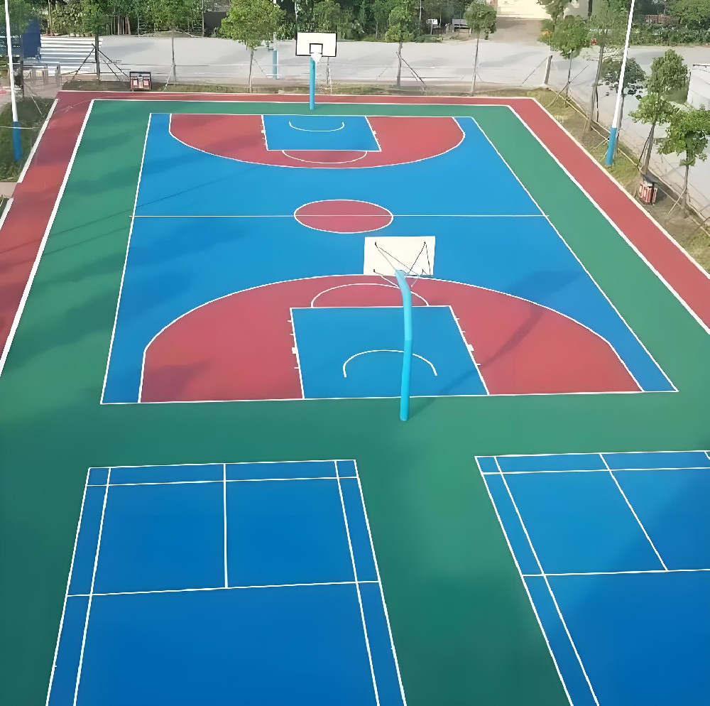 硬地丙烯酸網球場 硬地丙烯酸網球場