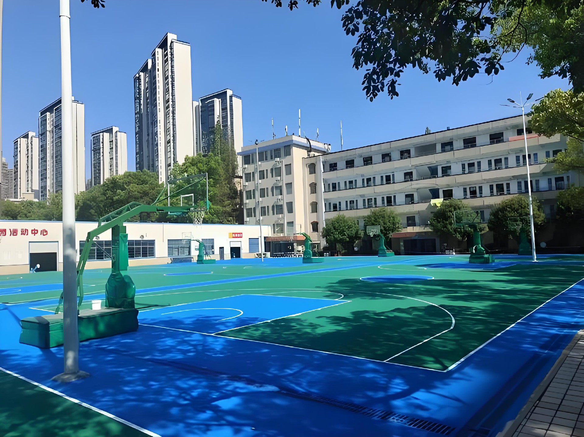 硅PU球場彈性層 硅PU球場彈性層