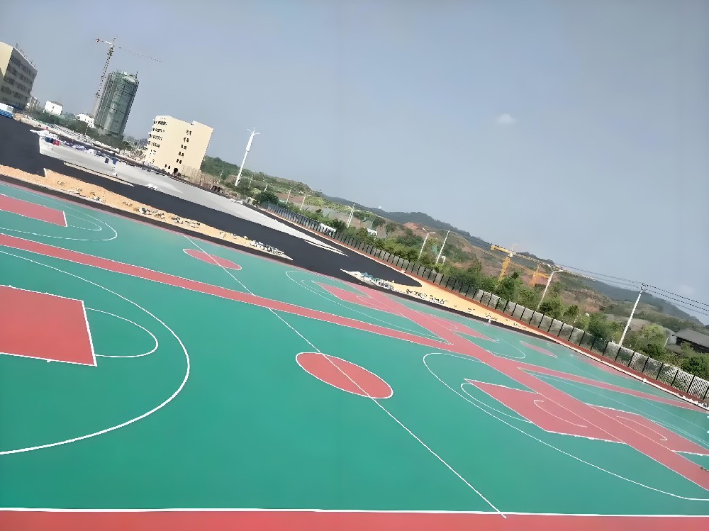 硅PU籃球場 硅PU籃球場